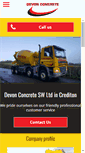 Mobile Screenshot of devonconcretesw.co.uk